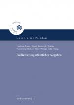 Cover-Bild Publizisierung öffentlicher Aufgaben