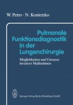 Cover-Bild Pulmonale Funktionsdiagnostik in der Lungenchirurgie
