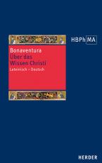 Cover-Bild Quaestiones disputatae De scientia Christi. Über das Wissen Christi