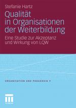 Cover-Bild Qualität in Organisationen der Weiterbildung