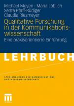 Cover-Bild Qualitative Forschung in der Kommunikationswissenschaft