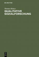 Cover-Bild Qualitative Sozialforschung