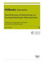 Cover-Bild Quantifizierung und Reduzierung von feuchtigkeitsbedingten Wärmeverlusten