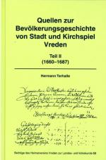 Cover-Bild Quellen zur Bevölkerungsgeschichte von Stadt und Kirchspiel Vreden II