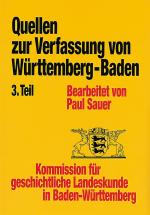 Cover-Bild Quellen zur Entstehung der Verfassung von Württemberg-Baden: September bis Oktober 1946
