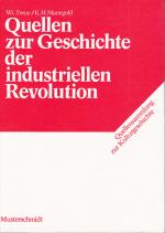 Cover-Bild Quellen zur Geschichte der industriellen Revolution