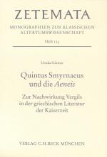 Cover-Bild Quintus Smyrnaeus und die Aeneis