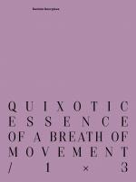 Cover-Bild quixotic essence of a breath of movement / 1×3