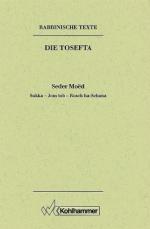 Cover-Bild Rabbinische Texte, Erste Reihe: Die Tosefta. Band II: Seder Moëd