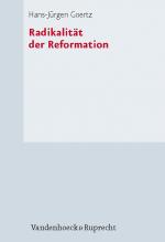 Cover-Bild Radikalität der Reformation