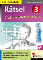 Cover-Bild Rätsel / Band 3: Naturwissenschaften