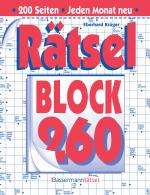 Cover-Bild Rätselblock 260 (5 Exemplare à 2,99 €)