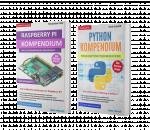 Cover-Bild Raspberry Pi Kompendium + Python Kompendium (Hardcover)