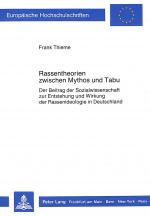 Cover-Bild Rassentheorien zwischen Mythos und Tabu