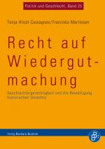 Cover-Bild Recht auf Wiedergutmachung