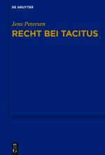 Cover-Bild Recht bei Tacitus