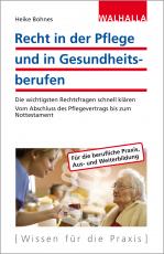 Cover-Bild Recht in der Pflege und in Gesundheitsberufen