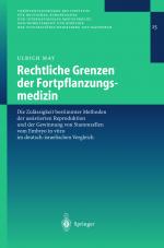 Cover-Bild Rechtliche Grenzen der Fortpflanzungsmedizin