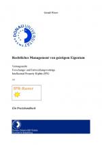 Cover-Bild Rechtliches Management von geistigem Eigentum