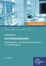 Cover-Bild Rechtsanwalts- und Notarfachangestellte, Lernsituationen 3. Ausbildungsjahr