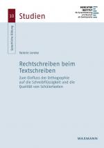 Cover-Bild Rechtschreiben beim Textschreiben