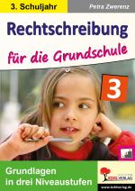 Cover-Bild Rechtschreibung für die Grundschule / Klasse 3