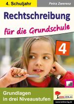 Cover-Bild Rechtschreibung für die Grundschule / Klasse 4
