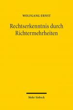 Cover-Bild Rechtserkenntnis durch Richtermehrheiten