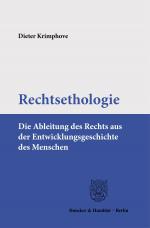Cover-Bild Rechtsethologie.