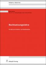 Cover-Bild Rechtsetzungslehre