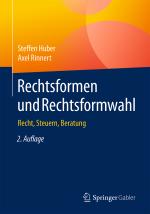 Cover-Bild Rechtsformen und Rechtsformwahl