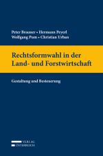 Cover-Bild Rechtsformwahl in der Land- und Forstwirtschaft