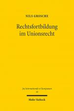 Cover-Bild Rechtsfortbildung im Unionsrecht