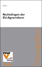 Cover-Bild Rechtsfragen der Reform der Gemeinsamen Agrarpolitik 2003