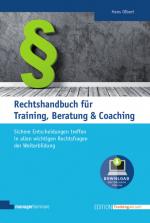 Cover-Bild Rechtshandbuch für Training, Beratung & Coaching