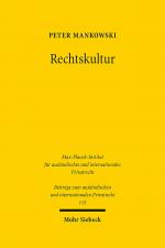 Cover-Bild Rechtskultur