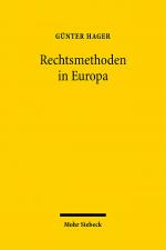 Cover-Bild Rechtsmethoden in Europa
