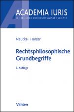 Cover-Bild Rechtsphilosophische Grundbegriffe