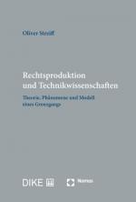 Cover-Bild Rechtsproduktion und Technikwissenschaften