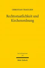 Cover-Bild Rechtsstaatlichkeit und Kirchenordnung