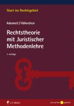 Cover-Bild Rechtstheorie mit Juristischer Methodenlehre