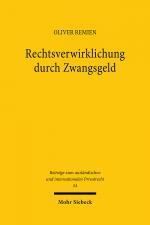 Cover-Bild Rechtsverwirklichung durch Zwangsgeld