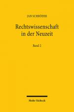 Cover-Bild Rechtswissenschaft in der Neuzeit