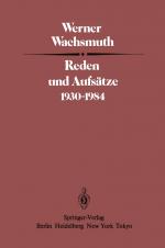 Cover-Bild Reden und Aufsätze 1930–1984