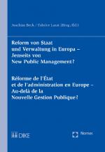 Cover-Bild Reform von Staat und Verwaltung in Europa - Jenseits von New Public Management?