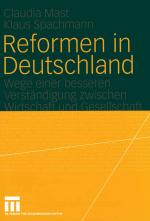 Cover-Bild Reformen in Deutschland