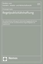 Cover-Bild Regelpublizitätshaftung