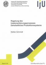 Cover-Bild Regelung des Implementierungsprozesses Ganzheitlicher Produktionssysteme