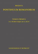 Cover-Bild Regesta Pontificum Romanorum