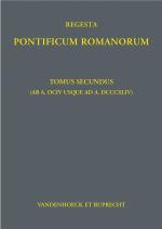 Cover-Bild Regesta Pontificum Romanorum